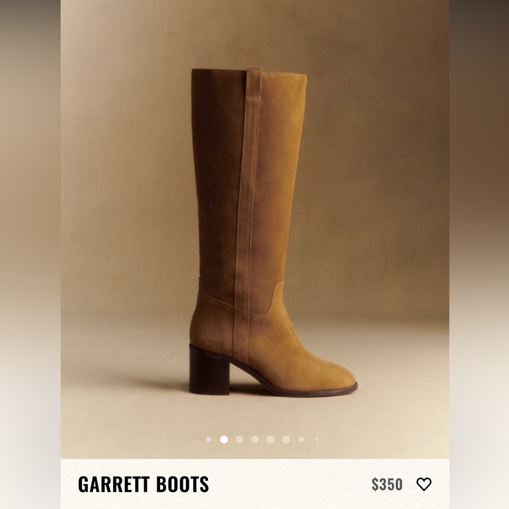Sezane Suede Garret Boots - Picture 2 of 9